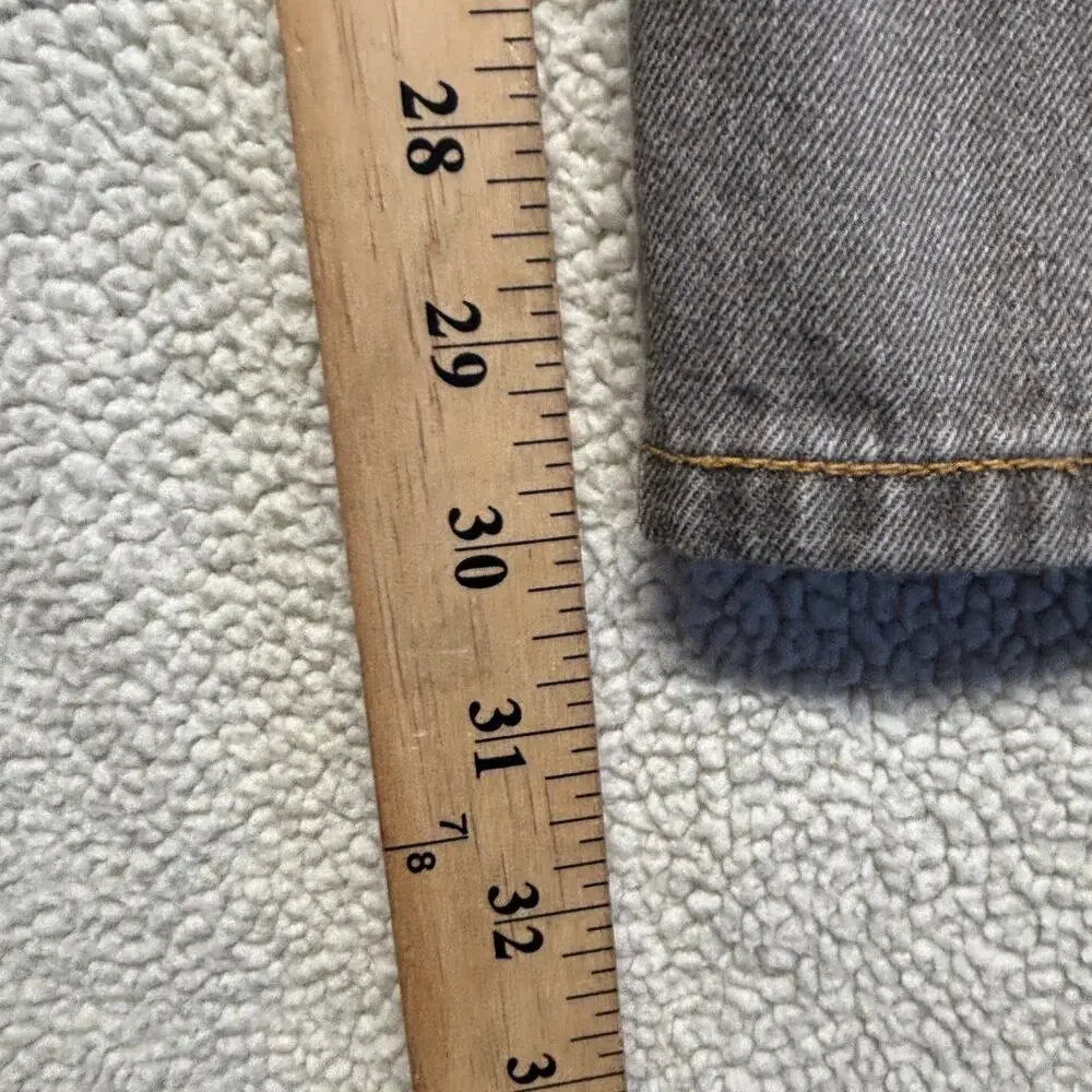 Vintage Levi's 505 Jeans Mens 32x30 Gray Straight Regular Fit Denim Y2k Hongkong